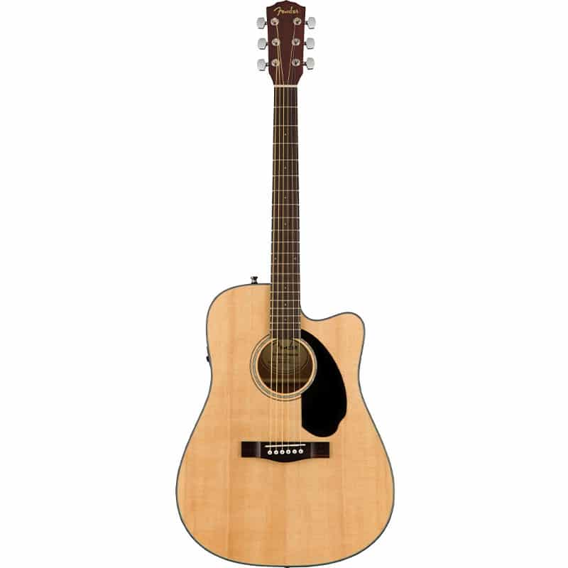 guitar acoustic fender cd-60sce