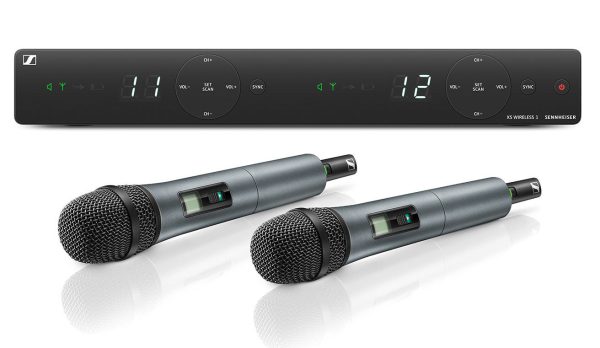 SENNHEISER XSW-1-825-Dual Bộ micro không dây cầm tay 2 mic 1