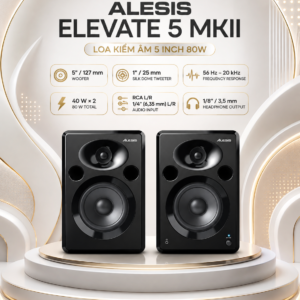 ALESIS ELEVATE 5 MKII LOA KIỂM ÂM 5 INCH 80W