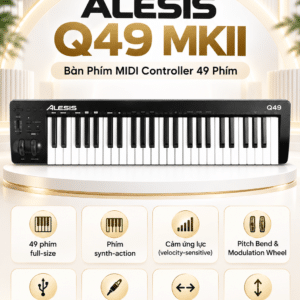 ALESIS Q49 MKII Bàn Phím MIDI Controller 49