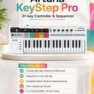 arturia keystep pro 37 key controller sequencer 5
