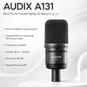 audix a131 micro thu am mang rung lon