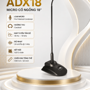 AUDIX ADX18 Micro cổ ngỗng 18"