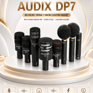 AUDIX DP7 Bộ Micro trống gồm 7 micro
