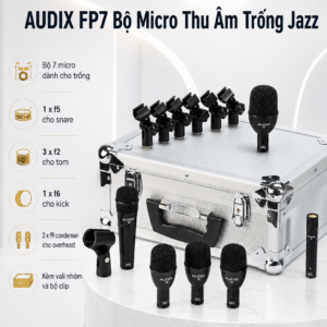 AUDIX FP7 Bộ Micro Thu Âm Trống Jazz