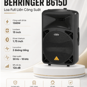 behringer b615d loa full lien cong suat 3
