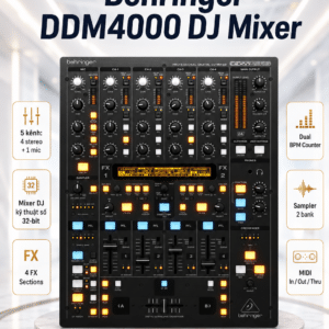 behringer ddm4000 dj mixer 3