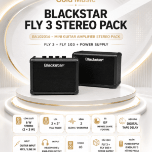 BLACKSTAR BA102016 AMPLY GUITAR ĐIỆN PLY 3 PACK