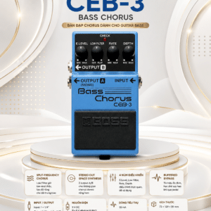 BOSS CEB-3 Bàn đạp guitar Bass Chorus