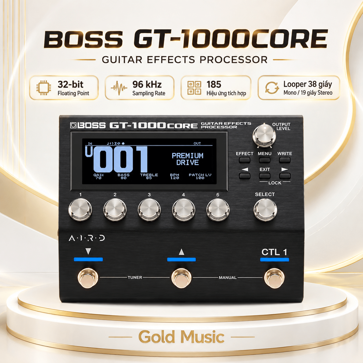 BOSS GT-1000-CORE phơ Guitar Điện boss gt 1000 core pho guitar dien