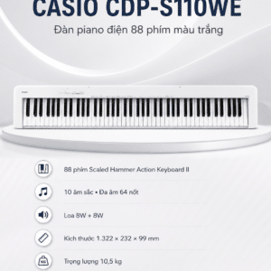 dan piano dieen CASIO CDP S110WE 7