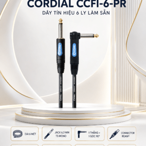 CORDIAL CCFI-6-PR Dây tín hiệu 6 ly làm sẵn