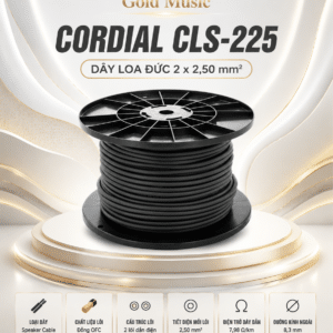CORDIAL CLS-225 Dây Loa Đức 2 x 2,50 mm2