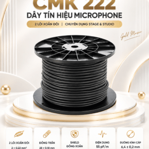 CORDIAL CMK222 Dây tín hiệu Đức , micro