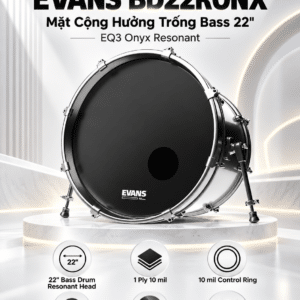 DADDARIO BD22RONX MẶT TRỐNG