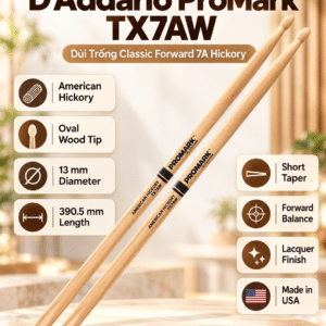 D'ADDARIO TX7AW DÙI TRỐNG PROMARK