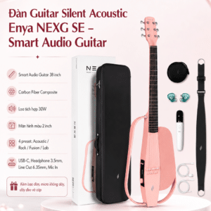 dan guitar silent acoustic enya nexg se smart audio guitar