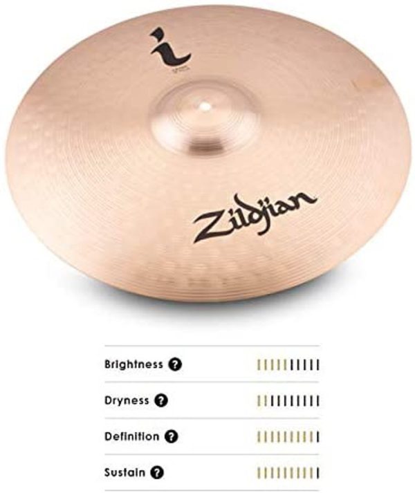 drum cymbal zildjian 18 ilh18c crash i series a ally sons