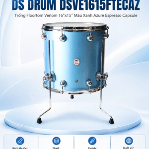 ds drum dsve1615ftecaz trong floortom venom 16x15 mau xanh azure espresso capsule 1