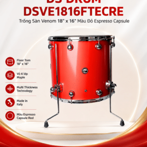 ds drum dsve1816ftecre trong san venom 18x16 mau do