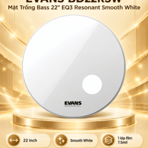 EVANS BD22RSW MẶT TRỐNG 22" ROSE HEAD EQ3