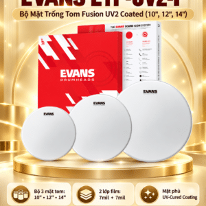 EVANS ETP-UV2-F BỘ MẶT TRỐNG TOM FUSION (10", 12", 14")