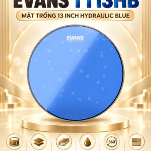 EVANS TT13HB MẶT TRỐNG 13 inch HYDRAULIC BLUE