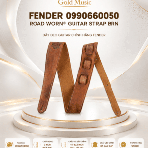 Fender 0990660050 dây đeo guitar Fender Road Worn BRN