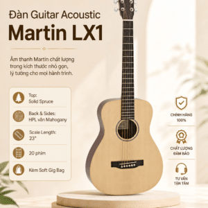 dan guitar acoustic martin lx1