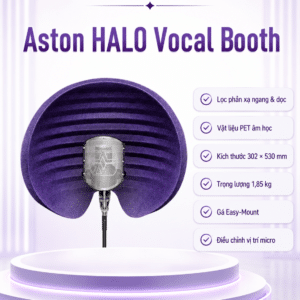 HALO Phụ kiện bộ thu âm Aston|Màn chắn Vocal Booth Halo halo phu kien bo thu am aston man chan vocal booth