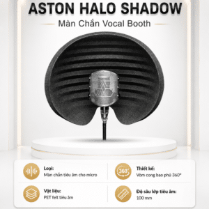 Halo Shadow Phụ kiện bộ thu âm Aston|Màn chắn Vocal Booth Halo Shadow halo shadow phu kien bo thu am aston man chan vocal booth