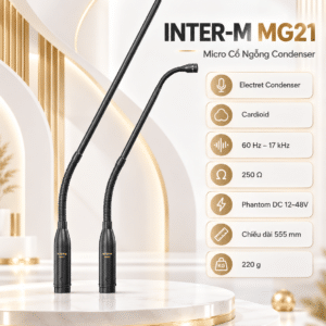 INTER-M MG21 Micro cổ ngỗng