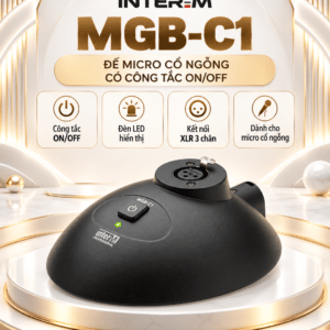 INTER-M MGB Đế micro công tắt on/off