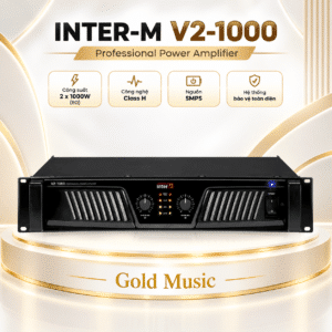 INTER-M V2-4000 Amply Khuyếch Đại 2 kênh 700W (8Ω)