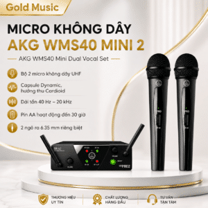 Micro Không Dây AKG WMS40 Mini 2 micro khong day akg wms40 mini 2