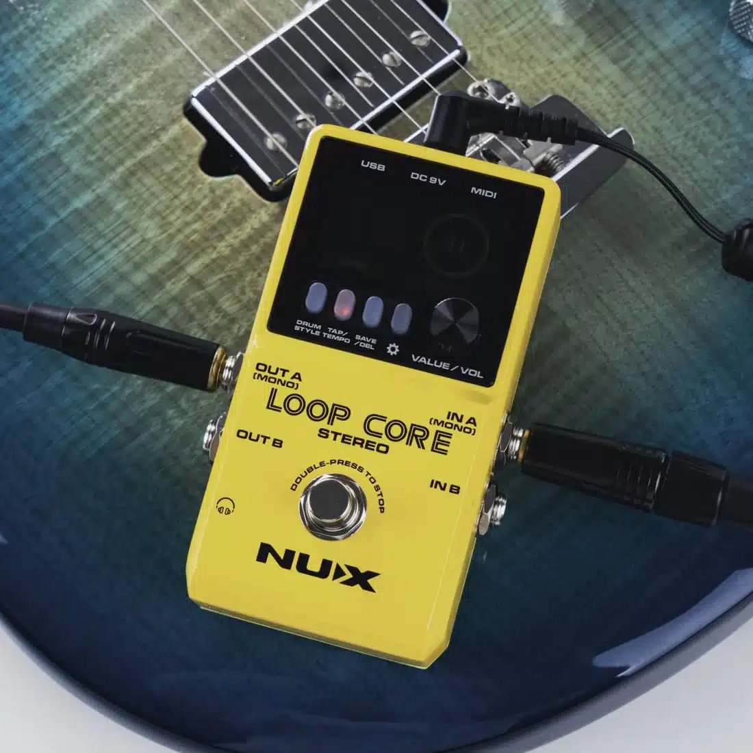 Phơ Guitar Nux Loop Core Stereo MKII vòng lặp tạo hiệu ứng nux loop core pho guitar