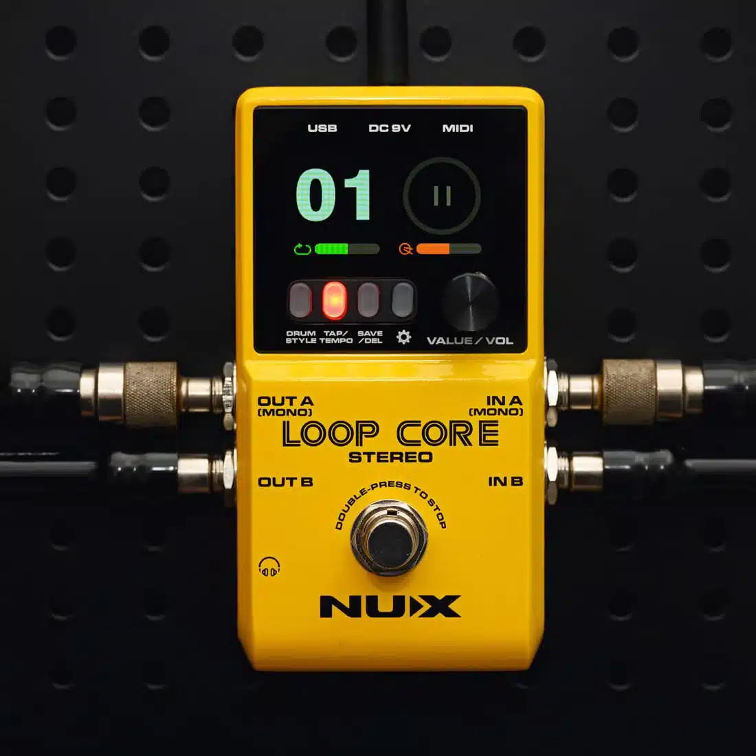 Phơ Guitar Nux Loop Core Stereo MKII vòng lặp tạo hiệu ứng nux loop core pho guitar1