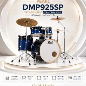 PEARL DMP925SP TRỐNG BỘ Decade Maple MÀU COBALT BLUE SHELL C216