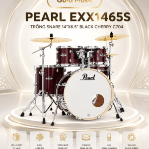 pearl exx1465s snare 14 x6 5 cherry