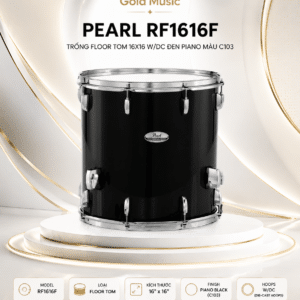 PEARL RF1616F TRỐNG FLOOR TOM 16X16 W/DC ĐEN PIANO màu C103