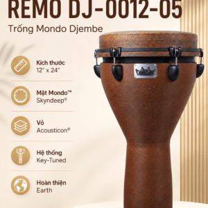 REMO DJ-0012-05 TRỐNG MONDO DJEMBE