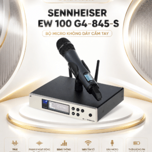 SENNHEISER EW 100 G4-845-S Bộ Micro không dây cầm tay