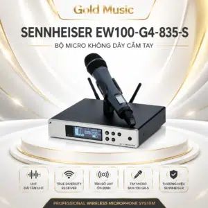 SENNHEISER EW100-G4-835-S Bộ Micro không dây cầm tay