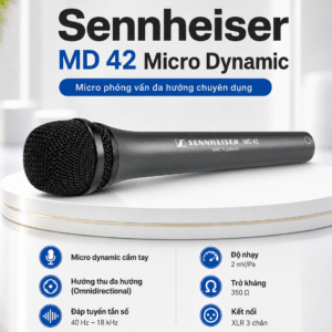 Sennheiser MD 42 Micro Dynamic sennheiser md 42 micro dynamic