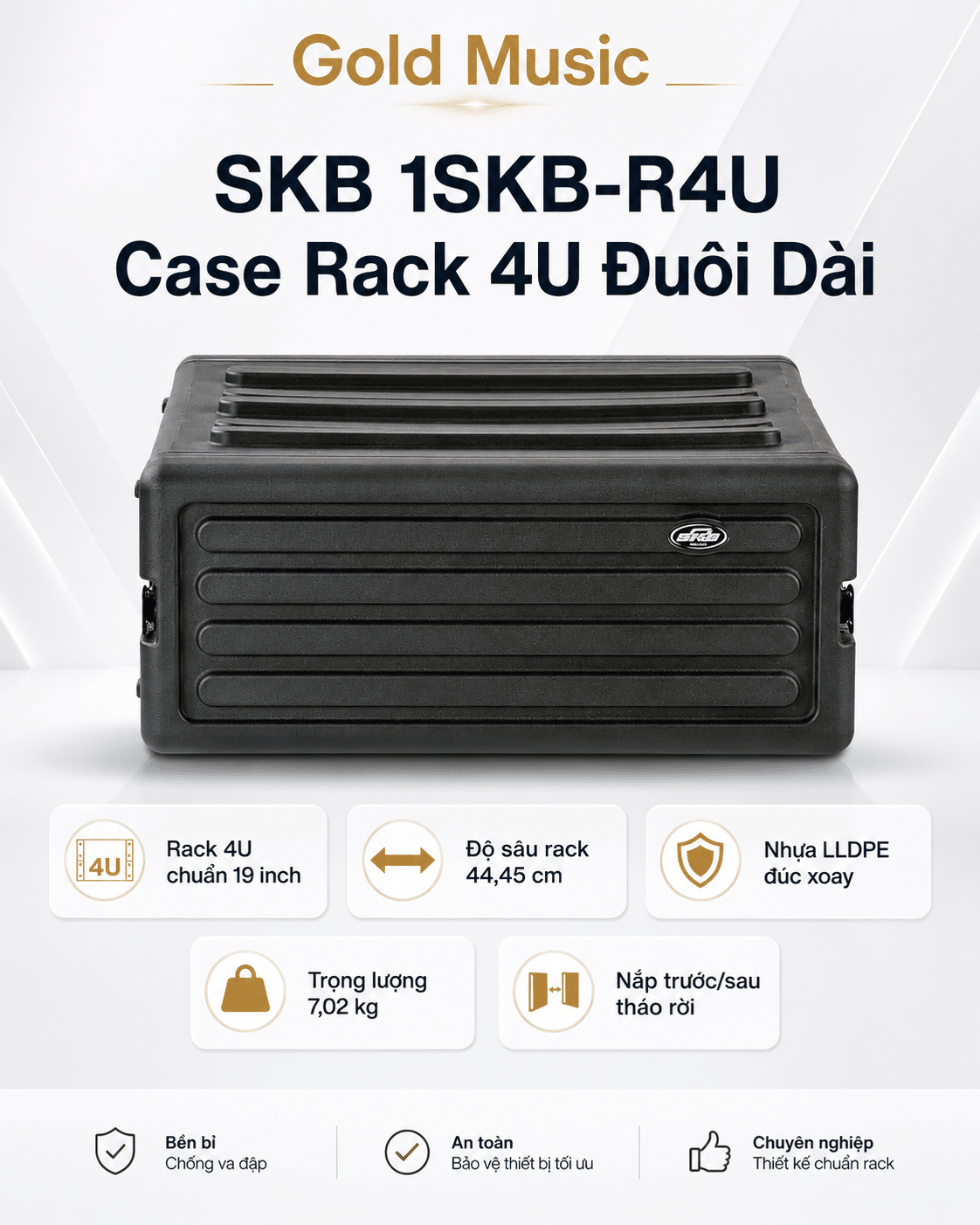 SKB 1SKB-R4U Case Đuôi Dài skb 1skb r4u case duoi dai
