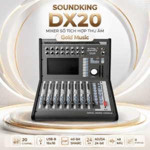 SOUNDKING DX20 mixer số tích hợp thu âm