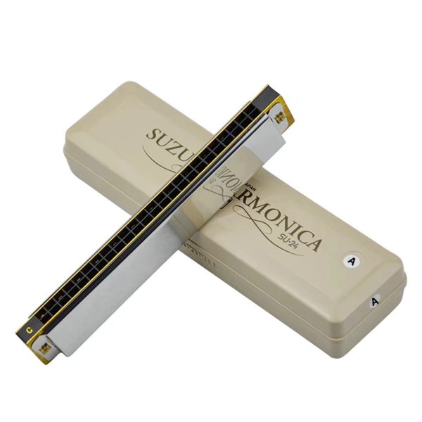 suzuki su 24 2tc ken harmonica tremolo 24 lo 5