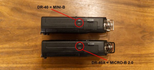 TASCAM DR-40X MÁY THU ÂM