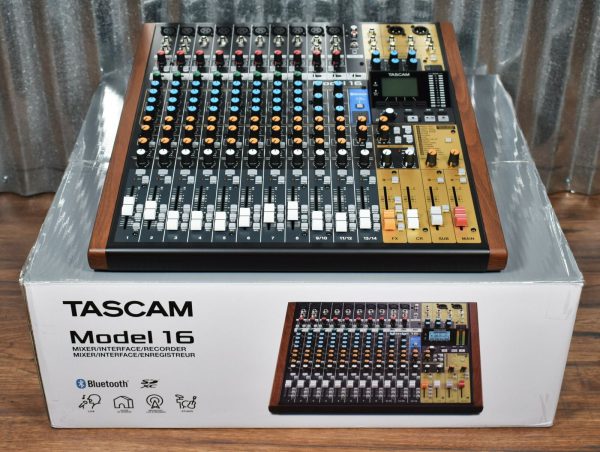 tascam model 16 ban mixer 14 5