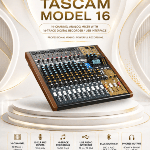tascam model 16 ban mixer 14